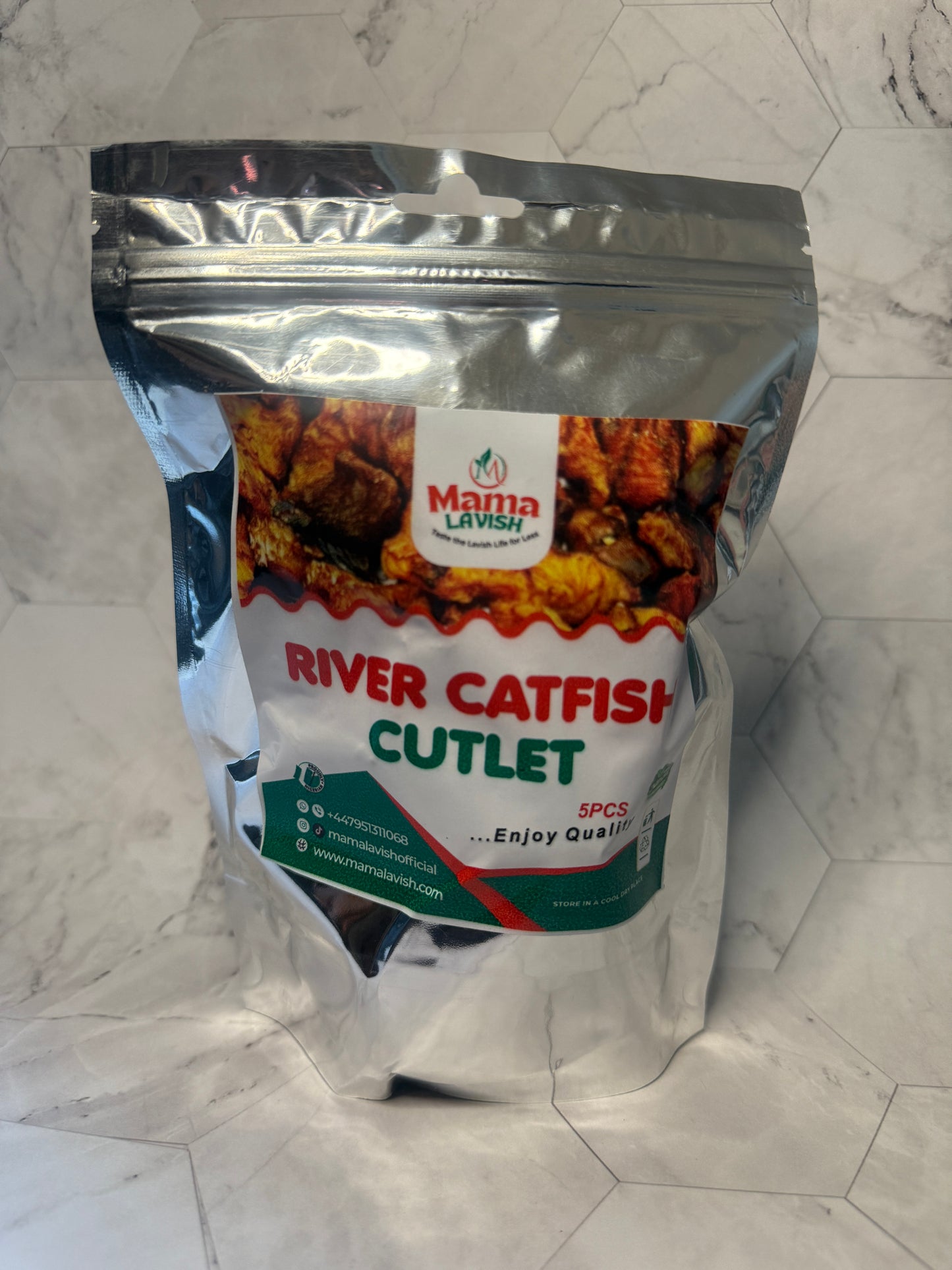 Mama Lavish's River Catfish Cutlets - 5 pcs