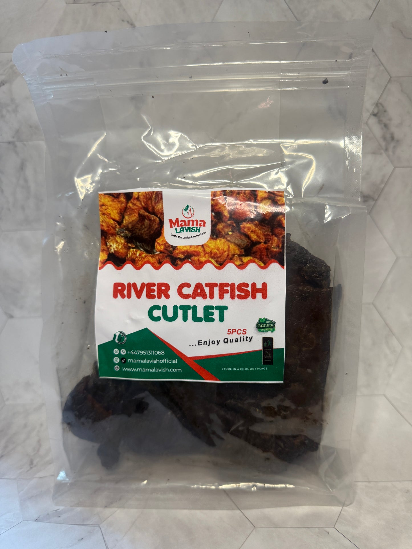 Mama Lavish's River Catfish Cutlets - 3 pcs (dry)
