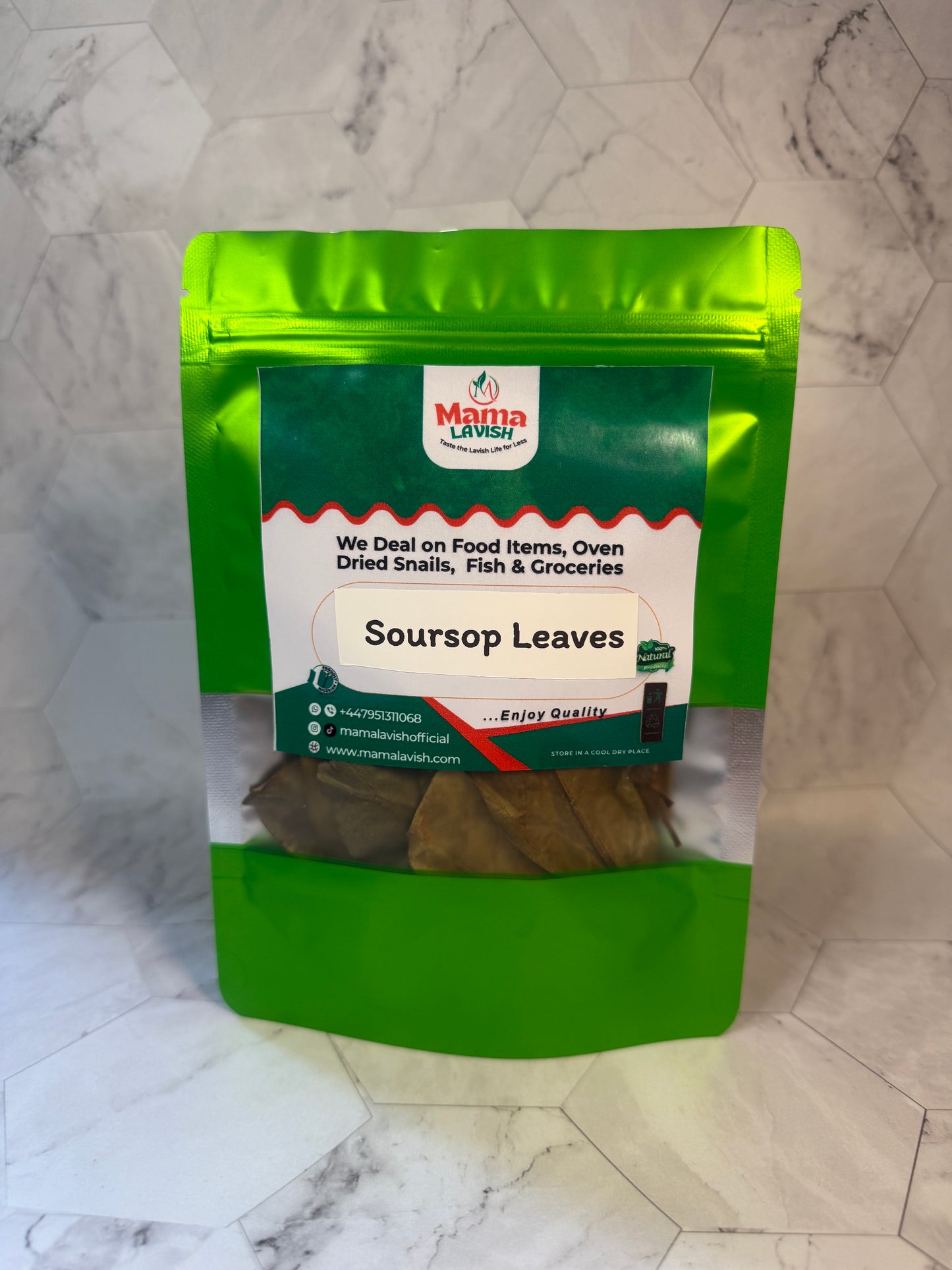 Mama Lavish's Soursop Leaves - 20 pcs + 2 free